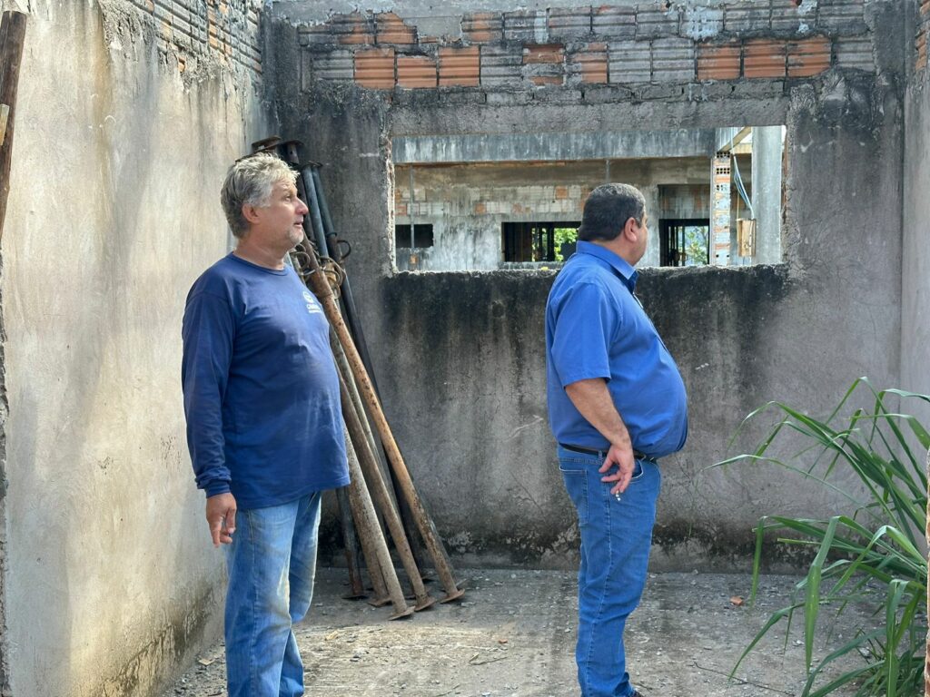 Obras da Creche da Marambaia avançam com recursos próprios do município