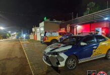 Guarda Municipal de Bonito apreende jovens após ato de vandalismo em canteiro da rodovia que liga ao Balneário Municipal