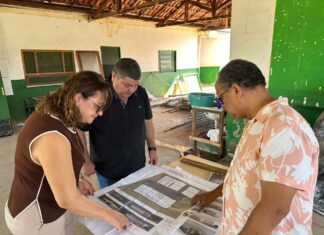 Prefeito Josmail Rodrigues acompanha obras de reforma e ampliação da Escola Municipal Rural Ozório Jacques Gestão na Mídia