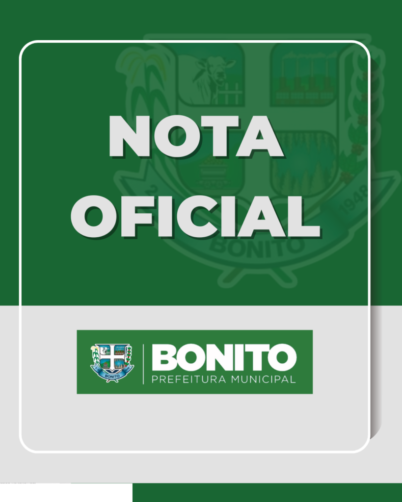 Nota Oficial