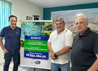 Bonito recebe investimento estadual para modernização da sinalização viária Gabinete do Prefeito