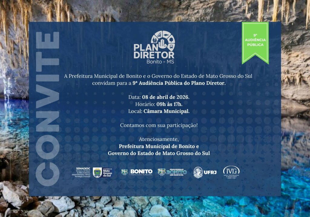 Audiências públicas do Plano Diretor serão realizadas nos dias 7 e 8 de abril