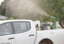 Prefeitura inicia aplicação de fumacê nesta quinta-feira (26) para combater o Aedes aegypti em Bonito
