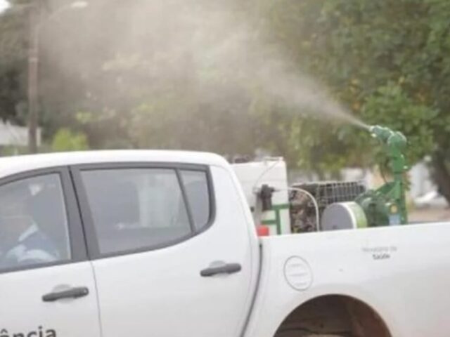 Prefeitura inicia aplicação de fumacê nesta quinta-feira (26) para combater o Aedes aegypti em Bonito