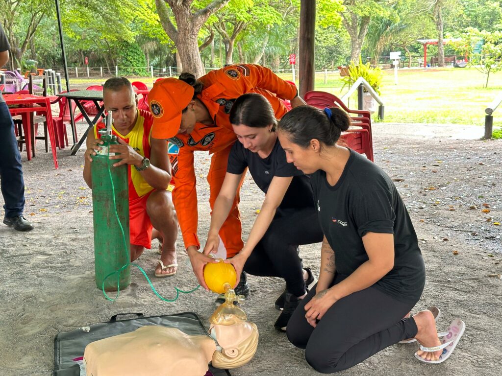 Prefeitura de Bonito e Corpo de Bombeiros realizam treinamentos de emergência para equipes do turismo