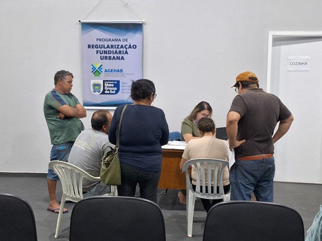 AGEHAB e DEMURF realizam mutirão de regularização em conjuntos habitacionais de Bonito