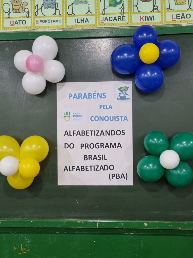 Estudantes do Programa Brasil Alfabetizado concluem etapa de alfabetização em Bonito Estudantes do Programa Brasil Alfabetizado concluem etapa de alfabetização em Bonito