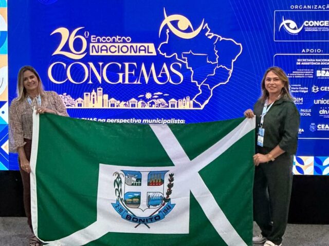Bonito participa do 26º Encontro Nacional do CONGEMAS, em Fortaleza