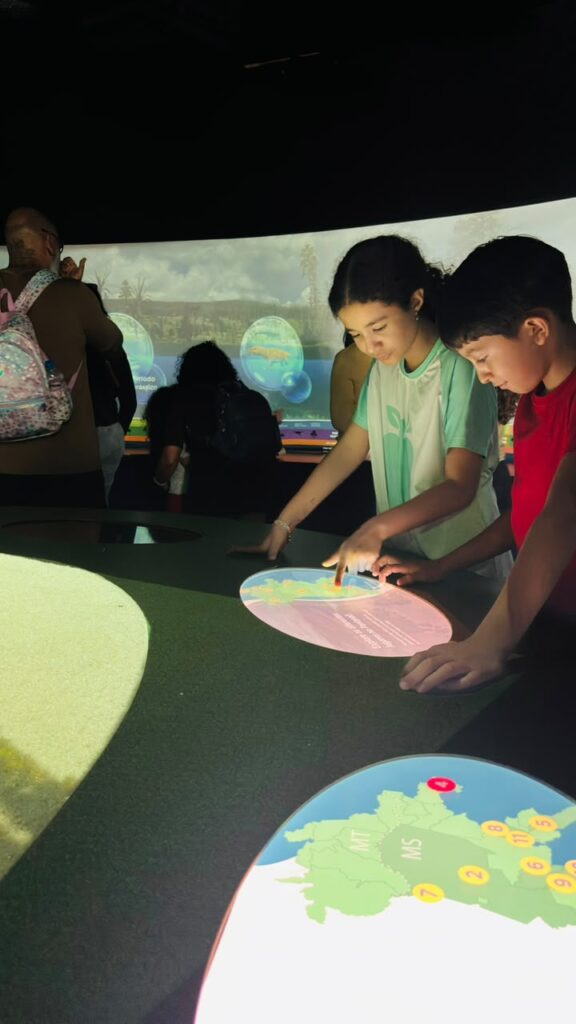 Alunos vencedores do Concurso de Desenhos 2025 visitam o Bioparque Pantanal