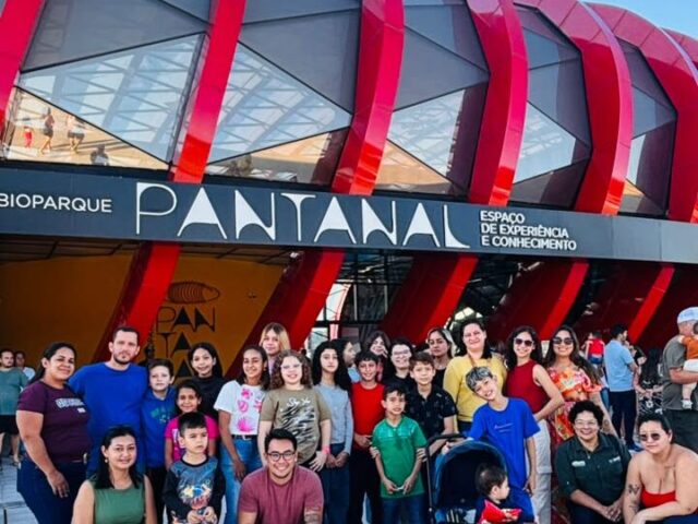 Alunos vencedores do Concurso de Desenhos 2025 visitam o Bioparque Pantanal
