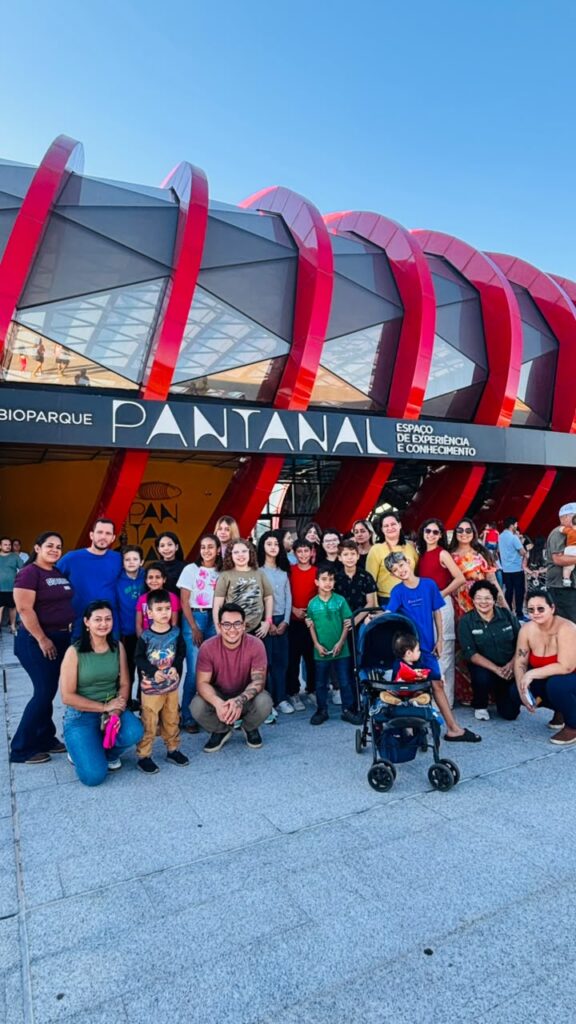 Alunos vencedores do Concurso de Desenhos 2025 visitam o Bioparque Pantanal