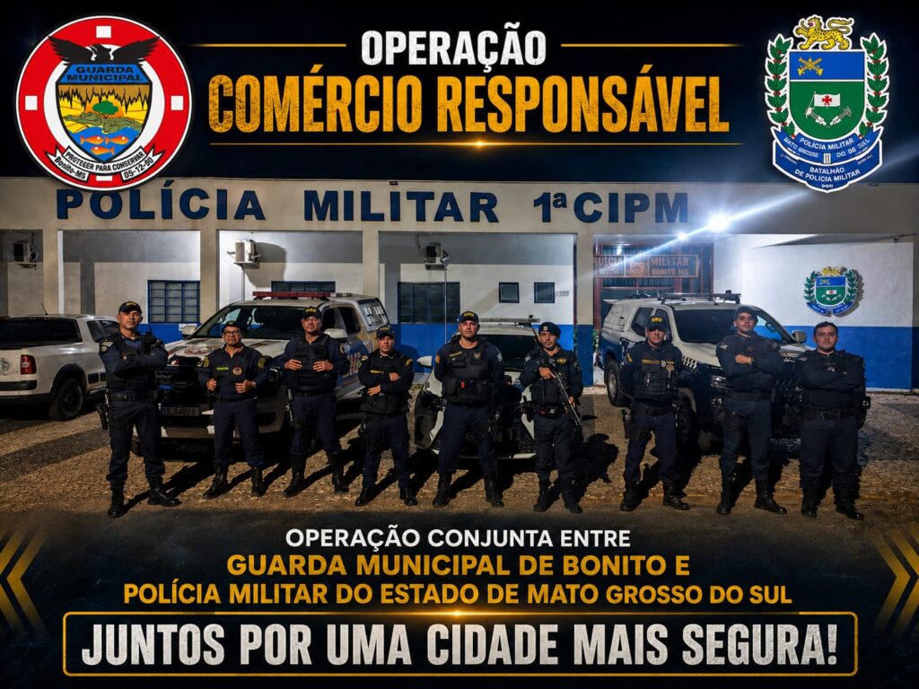 Operação Comércio Responsável intensifica fiscalização em estabelecimentos de Bonito