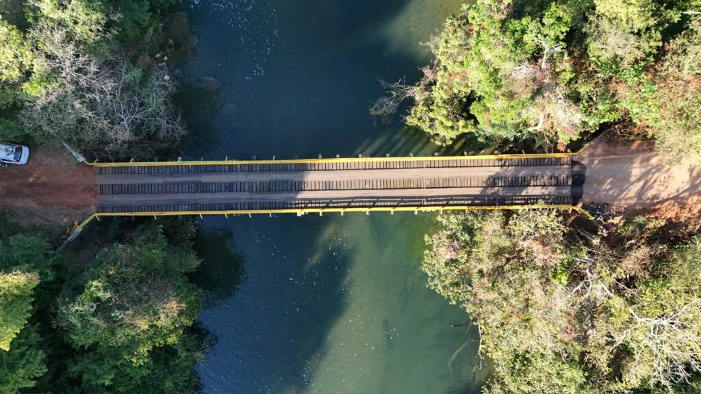 Ponte do Hormínio é revitalizada e garante mais segurança para quem utiliza a Rodovia do Turismo Ponte do Hormínio é revitalizada e garante mais segurança para quem utiliza a Rodovia do Turismo