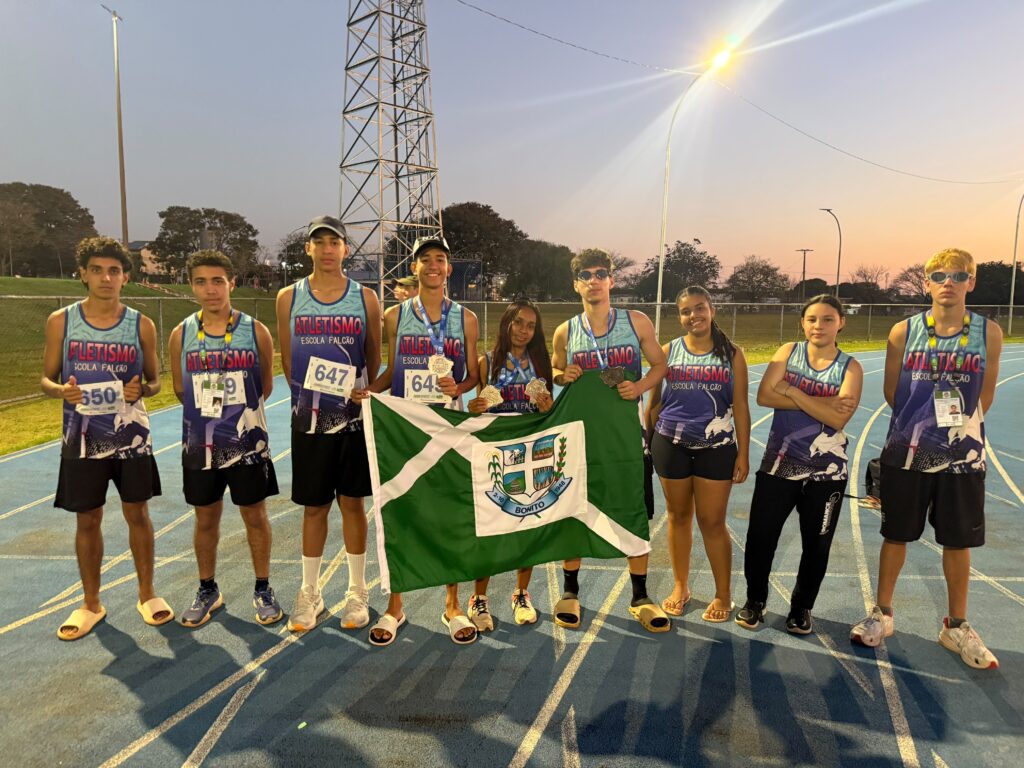 Bonito conquista pódios e garante classificação para a etapa estadual dos JOJUMS 2026 no atletismo