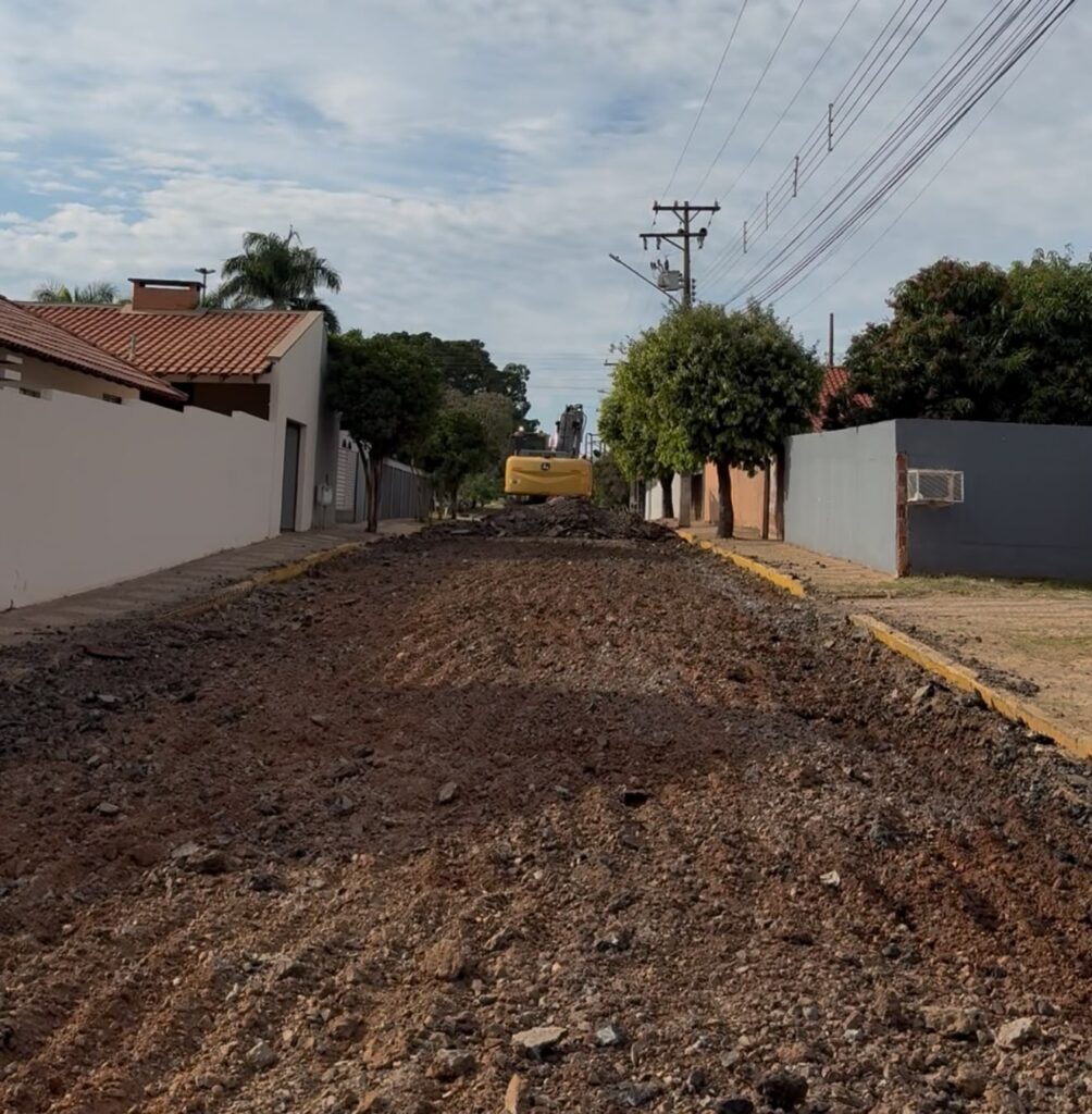 Obras de reconstrução asfáltica começam no BNH e Jardim Andrea Obras de reconstrução asfáltica começam no BNH e Jardim Andrea