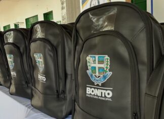 Prefeitura de Bonito entrega 2,6 mil mochilas aos alunos da rede municipal Gestão na Mídia