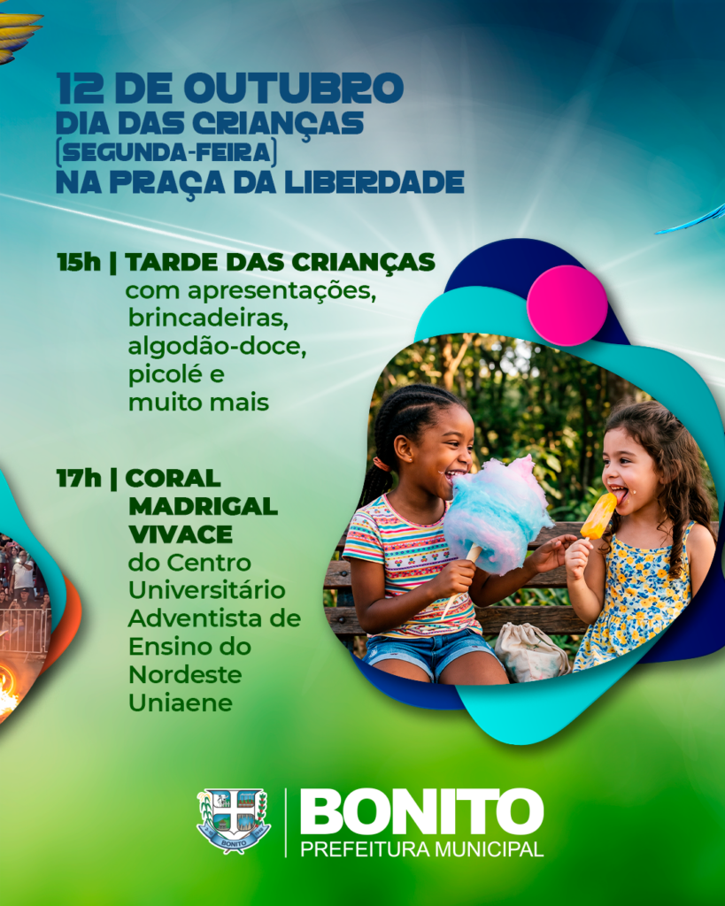 Prefeitura lança programação especial de comemoração aos 78 anos de Bonito