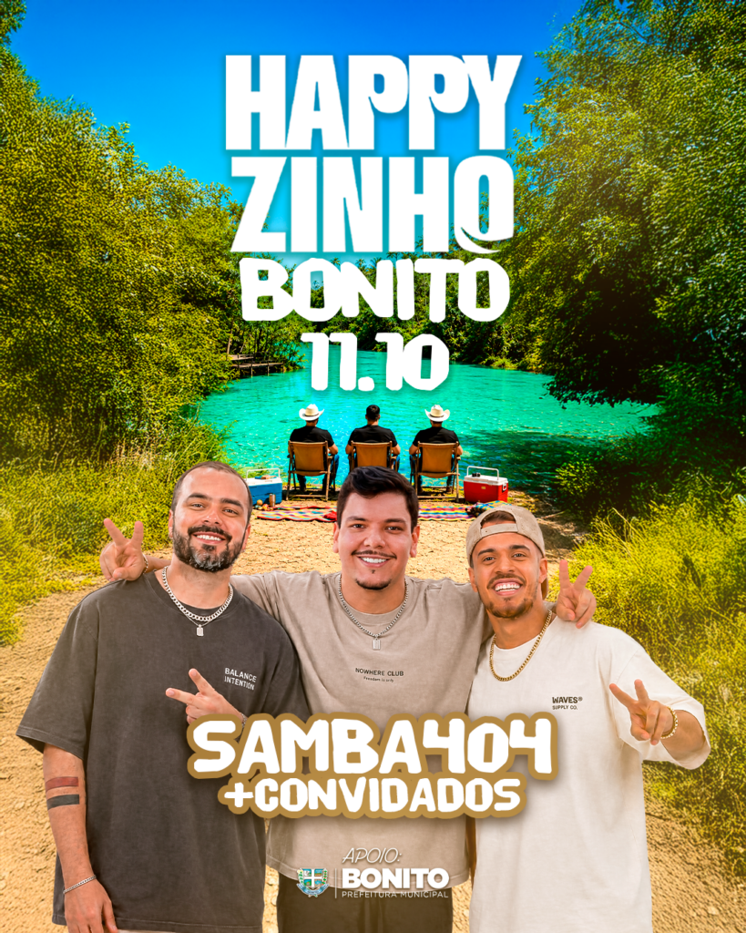 Bonito recebe Tendél neste sábado com entrada gratuita