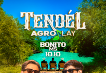 Bonito recebe Tendél neste sábado com entrada gratuita