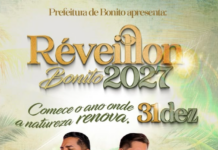 Talles & Rafael abrem show da virada do Réveillon Bonito 2027