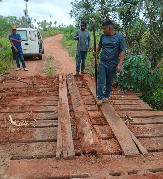 Prefeitura avança na recuperação de pontes na área rural de Bonito Prefeitura avança na recuperação de pontes na área rural de Bonito