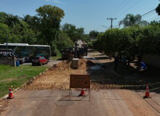 Bonito em obras: ruas de diferentes regiões recebem recapeamento asfáltico Rua Monte Castelo