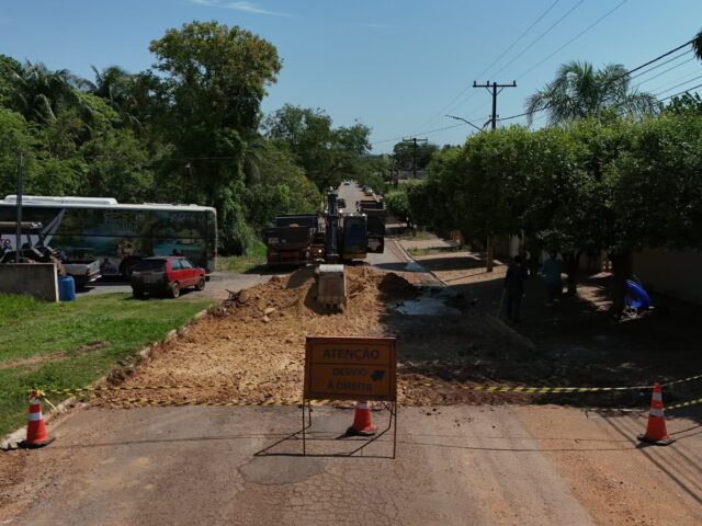 Bonito em obras: ruas de diferentes regiões recebem recapeamento asfáltico