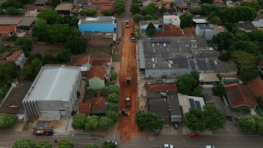 Bonito em Obras: Rua 24 de Fevereiro começa a receber recapeamento asfáltico