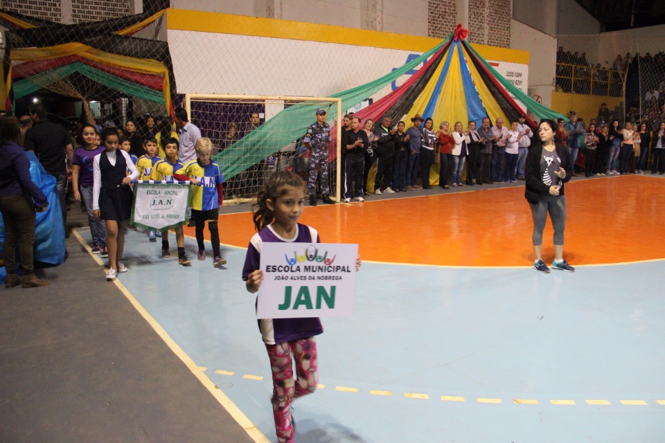 Jogos Escolares de Bonito foram abertos nesta segunda-feira