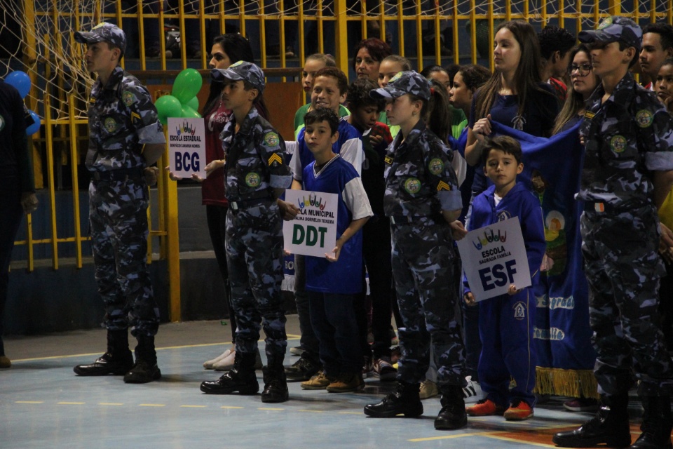 Jogos Escolares de Bonito foram abertos nesta segunda-feira