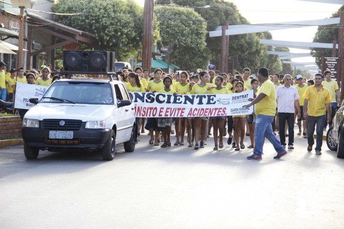 "Maio Amarelo" quer reduzir acidentes no trânsito em Bonito