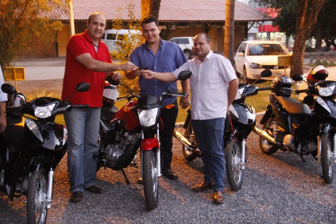 Prefeitura de Bonito adquire motos que irão atender Secretaria de Saúde