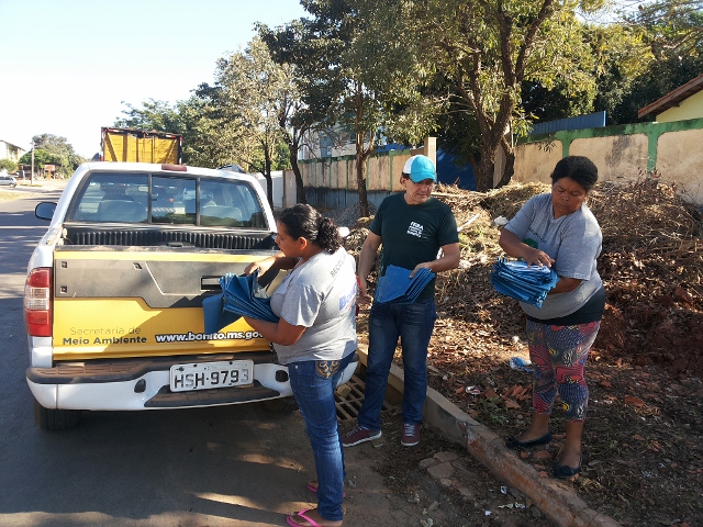 Programa de coleta seletiva “Recicla Bonito” inicia mobilização nas residências
