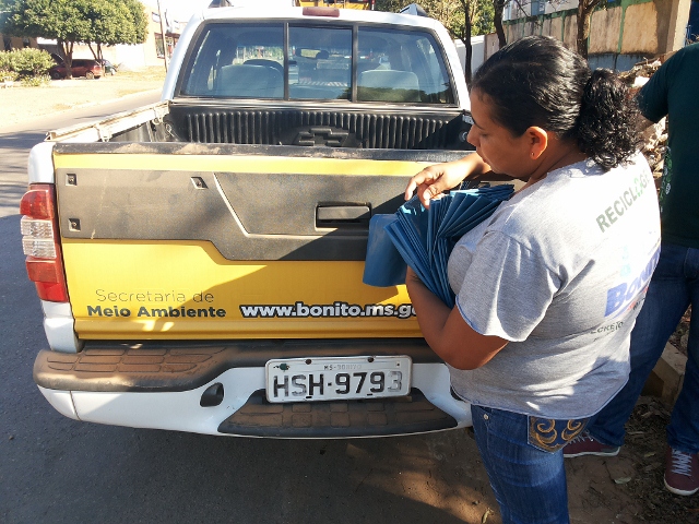 Programa de coleta seletiva “Recicla Bonito” inicia mobilização nas residências