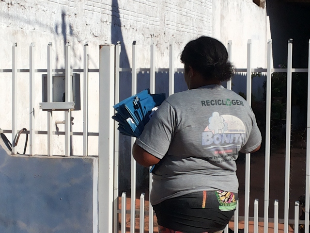 Programa de coleta seletiva “Recicla Bonito” inicia mobilização nas residências