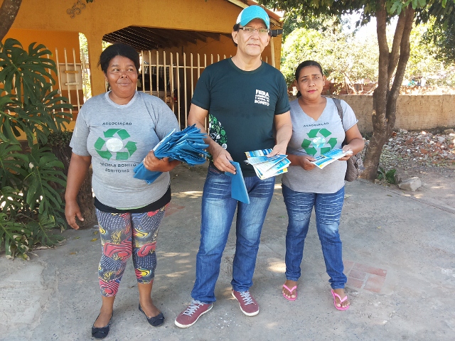 Programa de coleta seletiva “Recicla Bonito” inicia mobilização nas residências