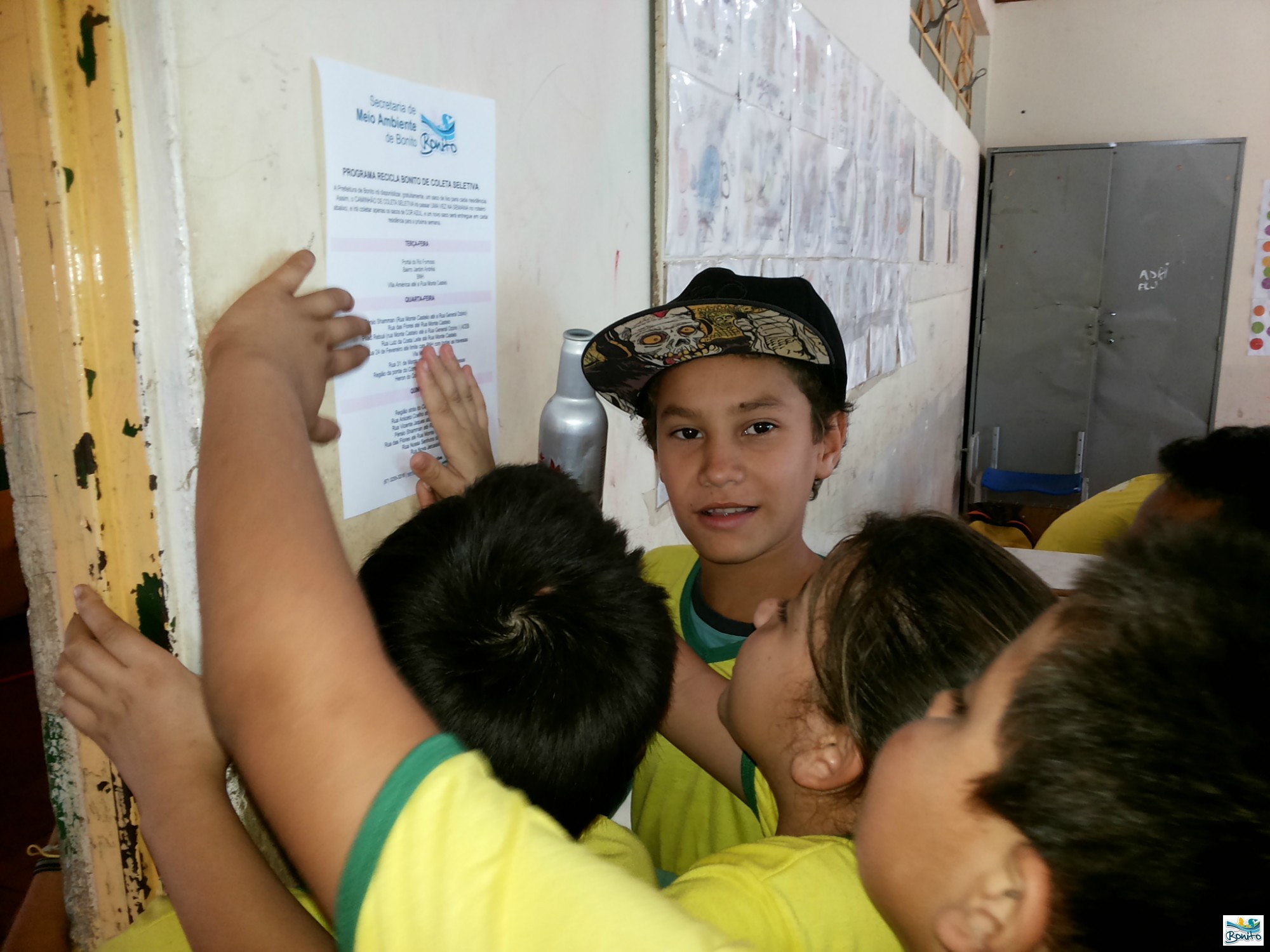 Escolas municipais recebem informações sobre programa Recicla Bonito Escolas municipais recebem informações sobre programa Recicla Bonito