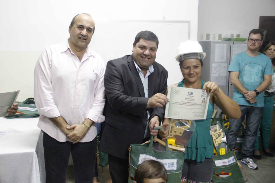 Capacitação: Bonito agora tem 35 novos mestres de obra Capacitação: Bonito agora tem 35 novos mestres de obra