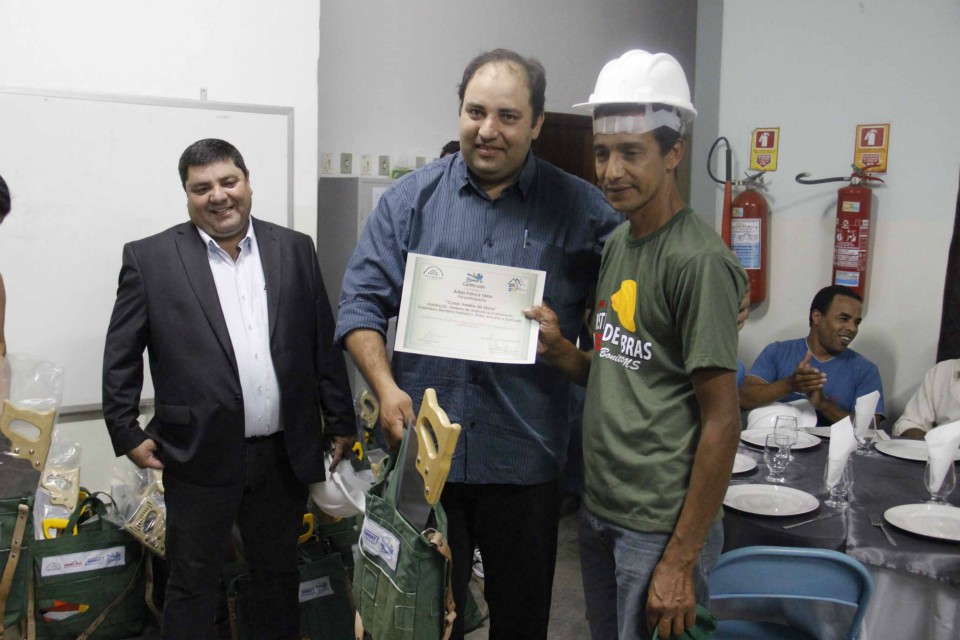 Capacitação: Bonito agora tem 35 novos mestres de obra Capacitação: Bonito agora tem 35 novos mestres de obra