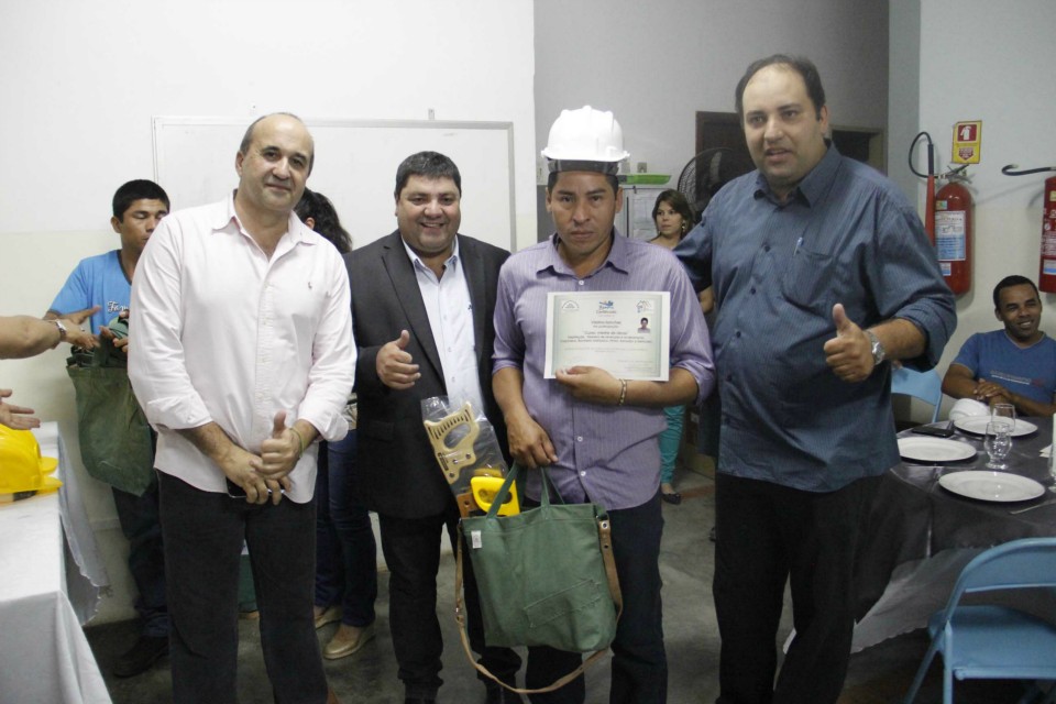 Capacitação: Bonito agora tem 35 novos mestres de obra Capacitação: Bonito agora tem 35 novos mestres de obra
