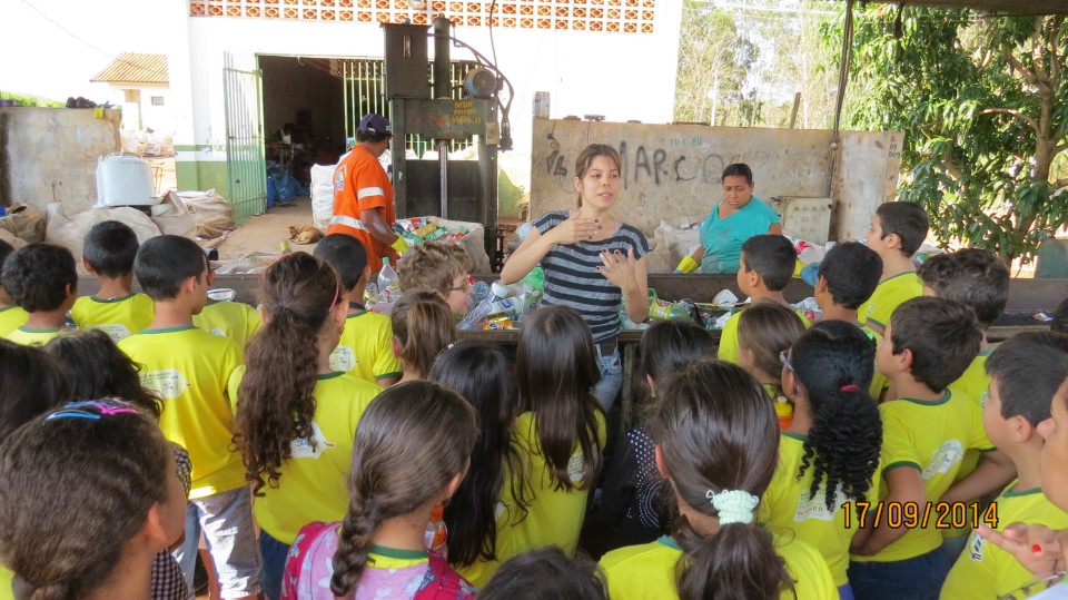Sensibilização ambiental com o Programa Recicla Bonito