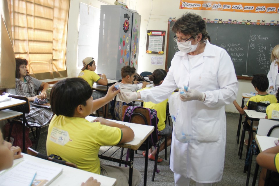 Equipe de Saúde Bucal intensifica ações nas escolas