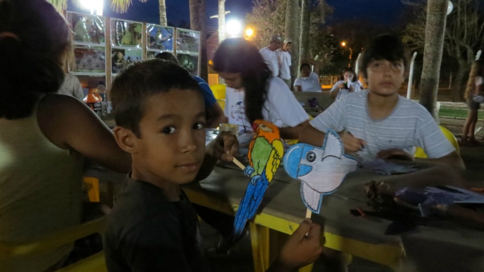 Hoje as aves irão pousar no Jardim Bom Viver
