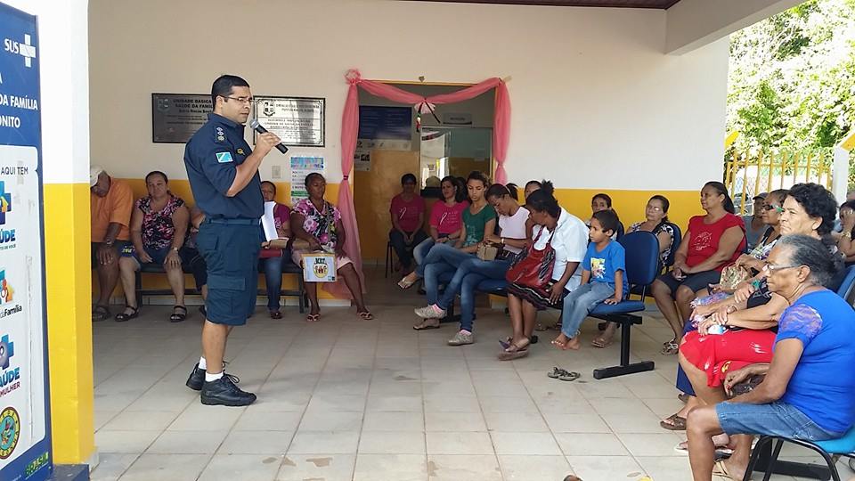 ESF's Rincão Bonito e Bom Viver realizam campanha "Outubro Rosa"