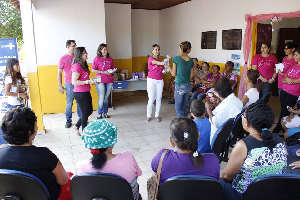 ESF's Rincão Bonito e Bom Viver realizam campanha "Outubro Rosa"