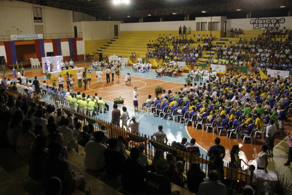 Jogos da Melhor Idade: Abertura em Bonito foi emocionante, e contou com grande público