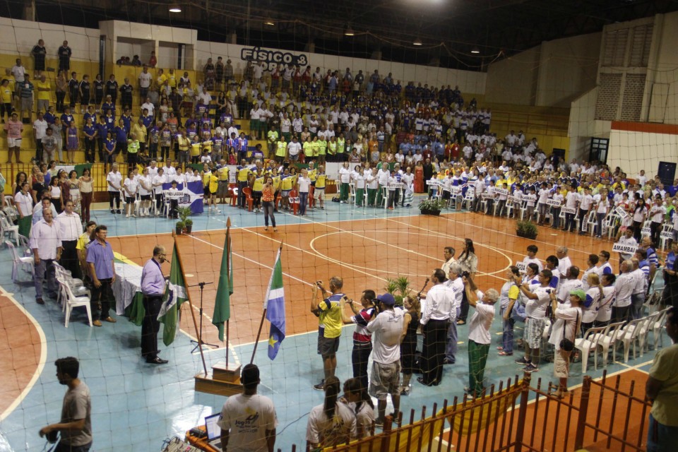 Jogos da Melhor Idade: Abertura em Bonito foi emocionante, e contou com grande público