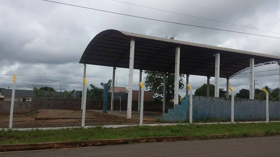 Quadra esportiva na Vila Donária é reformada pela Prefeitura Municipal de Bonito