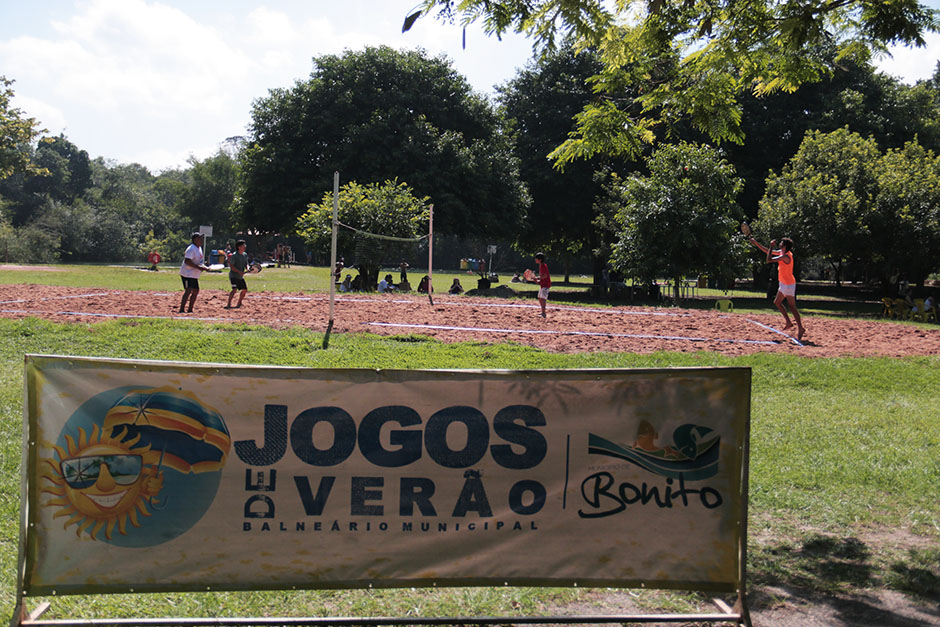 Confira as fotos do Beach Tênis - Jogos de Verão da Prefeitura Municipal de Bonito