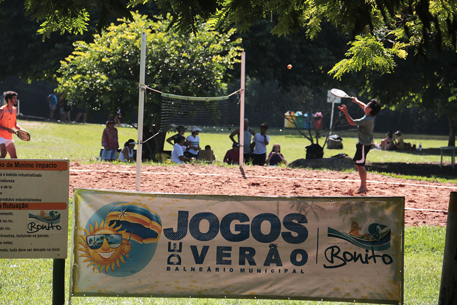 Confira as fotos do Beach Tênis - Jogos de Verão da Prefeitura Municipal de Bonito